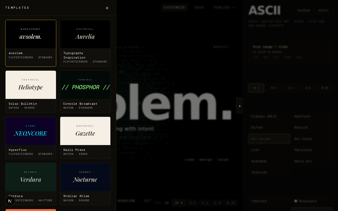 ASCII Studio - Image to Animated ASCII Editor - Image 3